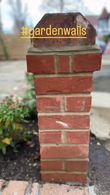 Traditional clinker walls take care, skill and attention to rebuild.   Here @...
